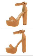 The Sorbonne | Square-Heel Leather Pumps for Women