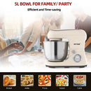 The Countertop Architect | 5L Tilt-Head Stand Mixer 1300W