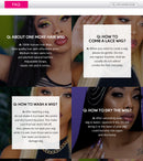 The Chroma Wave | Ombre Highlight Deep Wave Human Hair Bundles Collection