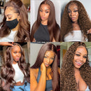 The Chestnut Study | 13x4 Brown Lace Front Human Hair Wig