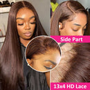 The Chestnut Study | 13x4 Brown Lace Front Human Hair Wig