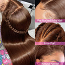 The Chestnut Study | 13x4 Brown Lace Front Human Hair Wig
