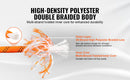 The Tenax Line | 220ft 48-Strand Dual-Weave Polyester Rope