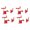 The Timberlock Pro | Heavy Duty Cast Iron Pipe Clamp Set (4-Pack)