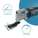 The Surgeon | 600W Quick-Release Oscillating Multi-Tool System