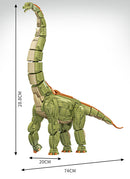 The Mesozoic Architect | 2,250-Piece Brachiosaurus MOC Building Kit (ABS, LEGO-Compatible)