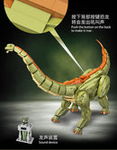 The Mesozoic Architect | 2,250-Piece Brachiosaurus MOC Building Kit (ABS, LEGO-Compatible)