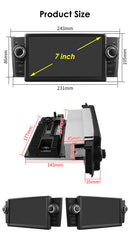 1-DIN Android Autoradio 7862 DSP Carplay für Fiat Grande Punto Linea 2007-2012 Multimedia-Player Autoradio GPS Stereo 7" Haupteinheit