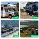 18V Solarpanel 125W 250W Flexible Solarmodule Monokristalline Solarzelle 12V/24V Batterieladung 1000W Heimsystem-Kits Wohnmobil Boot