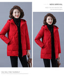 2022 Neue Frauen Winterjacke Lange Warme Parkas Weibliche Verdicken Mantel Baumwolle Gefütterte Parka Jacke Mit Kapuze Outwear M-4XL