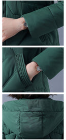 2022 Neue Frauen Winterjacke Lange Warme Parkas Weibliche Verdicken Mantel Baumwolle Gefütterte Parka Jacke Mit Kapuze Outwear M-4XL