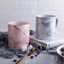 The Morning Duet | Kiss Cat Couple Ceramic Coffee Mug Set