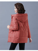 2022 Neue Frauen Winterjacke Lange Warme Parkas Weibliche Verdicken Mantel Baumwolle Gefütterte Parka Jacke Mit Kapuze Outwear M-4XL