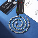 The Aether Band | 7mm D Color VVS Moissanite Prong-Set Sterling Silver Ring