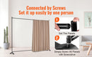 SucceBuy Room Divider 1/3/4 Panel Room Dividers and Folding Privacy Screens Fabric Partition Room Dividers for Office Home Study