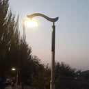 25-30W LED solar Lantern light with flexible solar panel wrapped on pole design 2FSG036