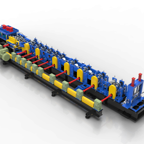 FX350 3.5MM DRIVEN BY GEAR BOX CZ PURLIN ROLL FORMING MACHINE
