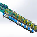 4.5MM AUTOMATIC CZ PURLIN ROLL FORMING MACHINE FX450