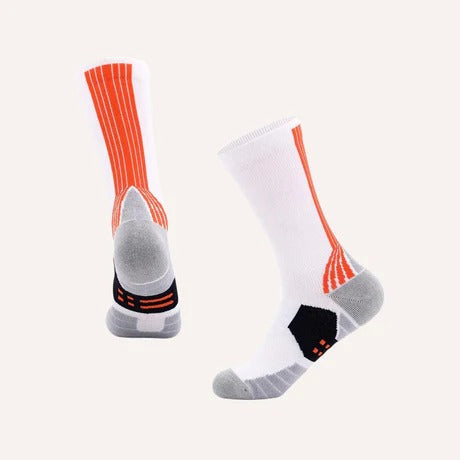 Copper Infused Cushioned Athletic Crew Performance Socks