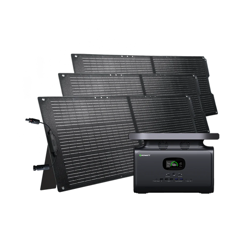 Growatt INFINITY 1500 + 100W Portable Solar Panel