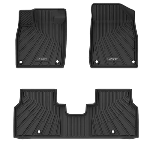 Volkswagen ID.4 2021 2022 2023 Allwetter-Fußmatten TPE-Material Custom 1. &amp; 2. Reihe