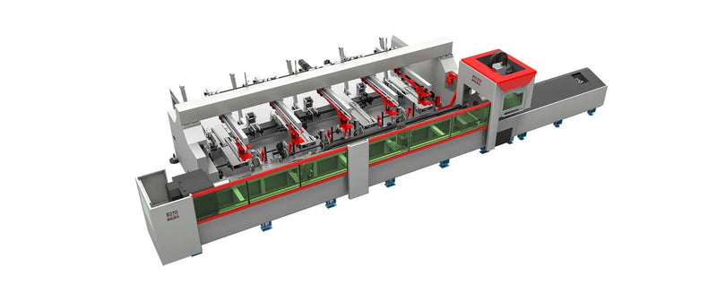 FPC Pro Series-Pipe Fiber Laser Metal Tubing Cutting Machine