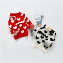 cárdigan de suéteres de niña infantil