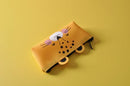 Leopard Soft Silicone Pencil Pouch Cosmetic Pouch