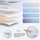 Gewichtetes elektrisches Heizkissen mit Massagegerät