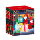 4.9 FT Christmas Inflatable Elf and Gifts