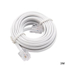 RJ11 male 6P2C Modular telephone line cord