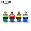 INTERRUPTOR DE PIE de guitarra 3PDT con led 