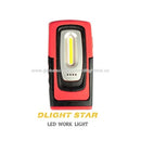 Wholesales portable wireless recharged work light super bright, with hook and magnet base for mechanic's daily use