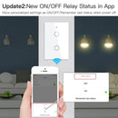 WiFi Smart Light Switch Moderne Glasscheibe Touch 3-Wege-Multi-Control-Neutralleiter Erforderliche drahtlose Smart Light Switches