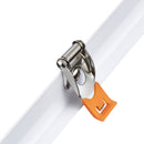 Recessed aluminum frame for white LED panel