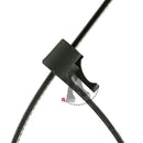 WAHSURE SCHWARZ, WIEDERVERWENDBAR, EINSTELLBAR, NYLON-KABELVERSCHLUSSBINDER, 12 ZOLL, 100 STÜCKE, 50 LBS, LICHTERKETTENBEFESTIGUNG FÜR DEN AUSSENBEREICH, GEPÄCKVERRIEGELUNG