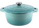 ENAMEL COATING  |  ROUND CAST IRON CASSEROLE
