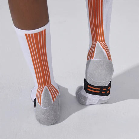 Copper Infused Cushioned Athletic Crew Performance Socks
