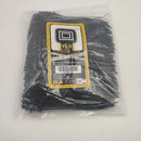 6 INCH 18 LBS UV BLACK COLOR OUTDOOR/INDOOR SELF-LOCKING PLASTIC TIES FOR HOME, OFFICE, GARDENING