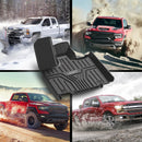 Volkswagen ID.4 2021 2022 2023 All Weather Floor Mats TPE Material Custom 1st & 2nd Row