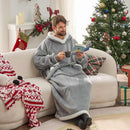 Kapuzenpullover aus Sherpa-Fleece mit hoher Decke