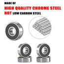 Rodamientos de bolas blindados 6301-2RS 