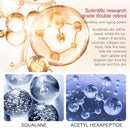 VIBRANT GLAMOUR Retinol Face Cream Face Serum 2 PCS/Set Firming Lifting Anti-Aging Reduce Wrinkle Fine Lines Facial Skin Care