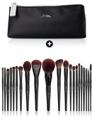 Jessup Makeup Brushes set 3-21pcs Premium Synthetic Big Powder Foundation Concealer Eyeshadow Eyeliner Spoolie Wooden T271