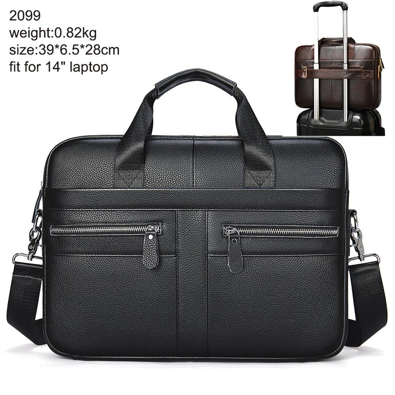 WESTAL Bag men&#39;s Genuine Leather briefcase Male man laptop bag natural Leather for men Messenger bags men&#39;s briefcases 2019