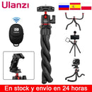 Ulanzi MT-11 Octopus Flexibles Stativ für Telefon SLR DSLR Gopro Kamera Stativ Ausziehbar 1/4'' Schraube mit Kugelkopf Cold Shoe Telefonclip