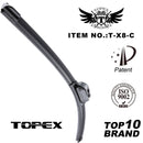 Multifunctional flat wiper blade