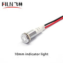 14MM IP67 Airbag Warning Symbol Indicator Light White
