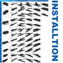 Multifunctional flat wiper blade