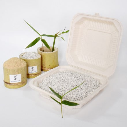 Biologisch abbaubares Bambusmaterial für Brotdose BBM-M002